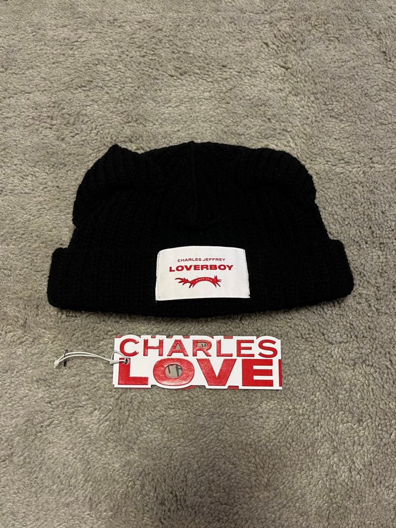 CHARLES JEFFREY LOVERBOY ブラックビーニー
