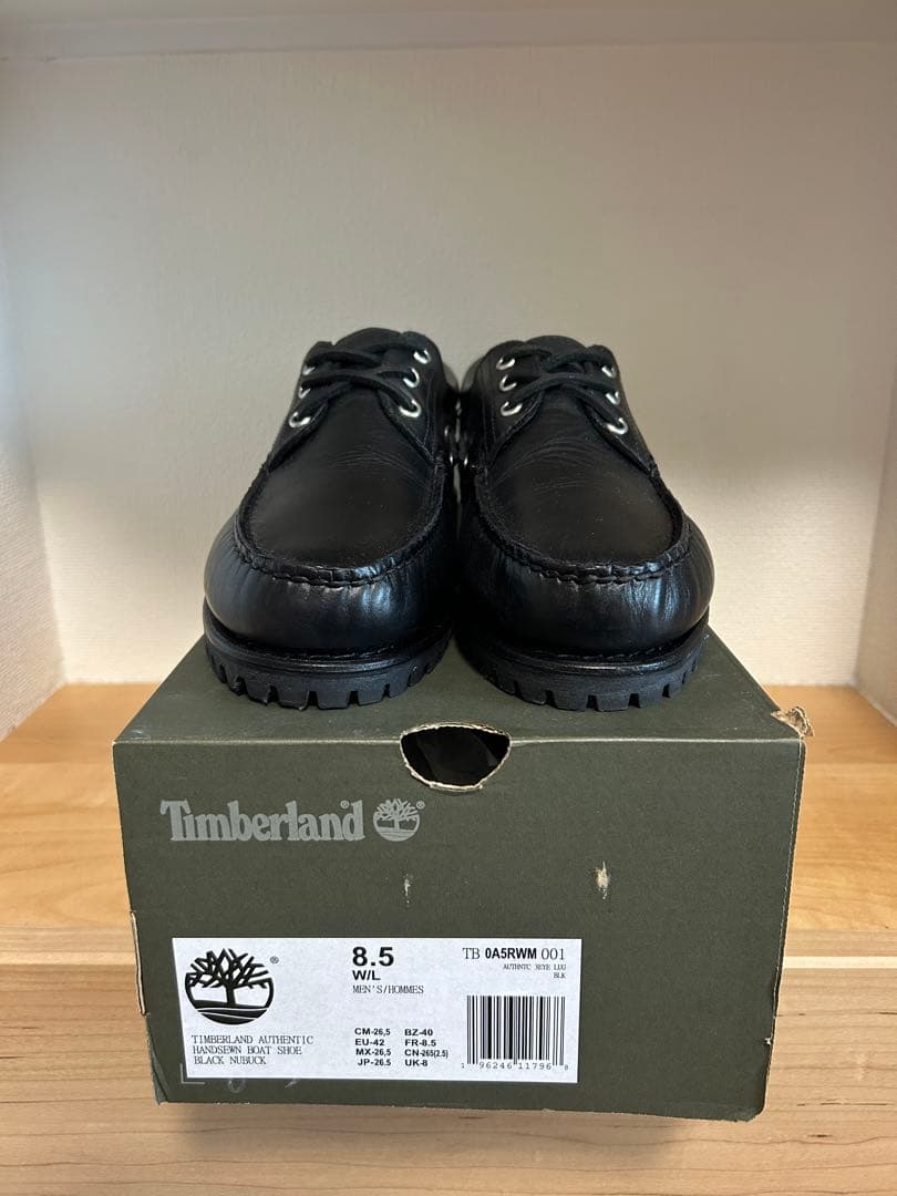 【まとうさん専用】Timberland ブラック モカシン 8.5