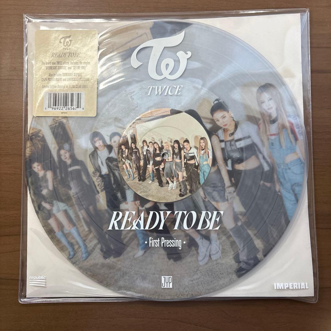 Twice Ready to beレコード　lp vinyl