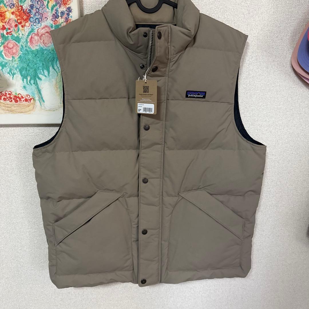 パタゴニア Down Drift Vest L Seabird Grey