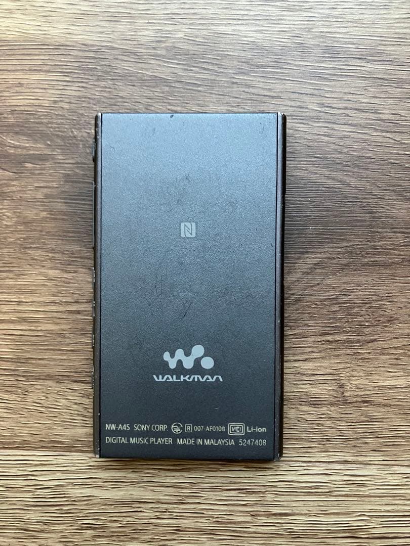 ポータブルプレーヤー sony nw-a45