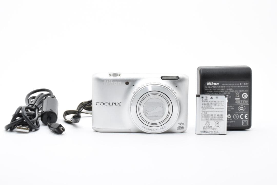 【美品】Nikon COOLPIX S6400 シルバー　動作確認済
