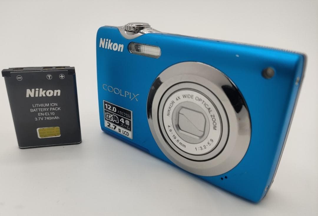 Nikon ニコン COOLPIX S3000 アクアブルー