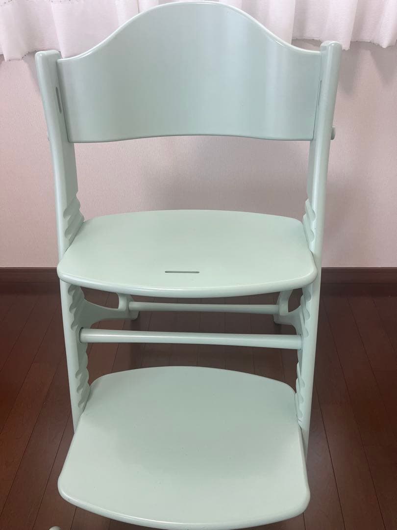 LOT番号1588大和屋 アップルチェア ベビーチェア テーブル ハーブグリーン