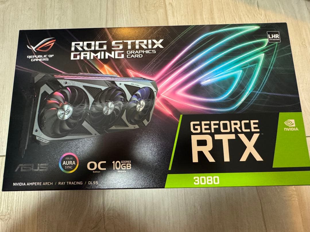 グラフィックボード・グラボ・ビデオカード (hamu)ASUS ROG-STRIX-RTX3080-O10G-V2