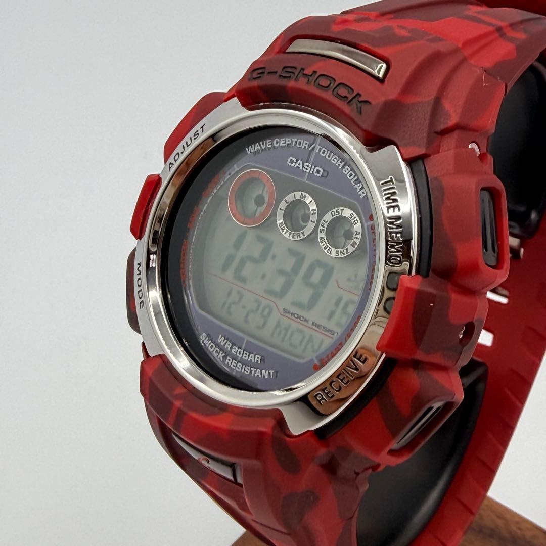 G-SHOCK GW-300CFJ-4JF 赤カモ 電波ソーラー 美品 箱付