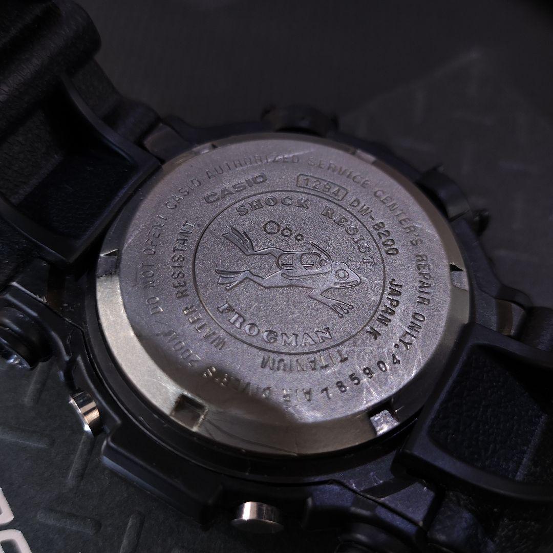 G-SHOCK フロッグマン メンインブラック DW-8200Z-1T