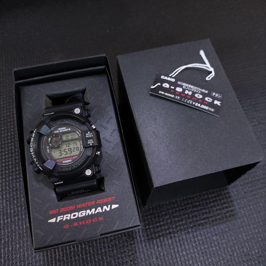 G-SHOCK フロッグマン メンインブラック DW-8200Z-1T