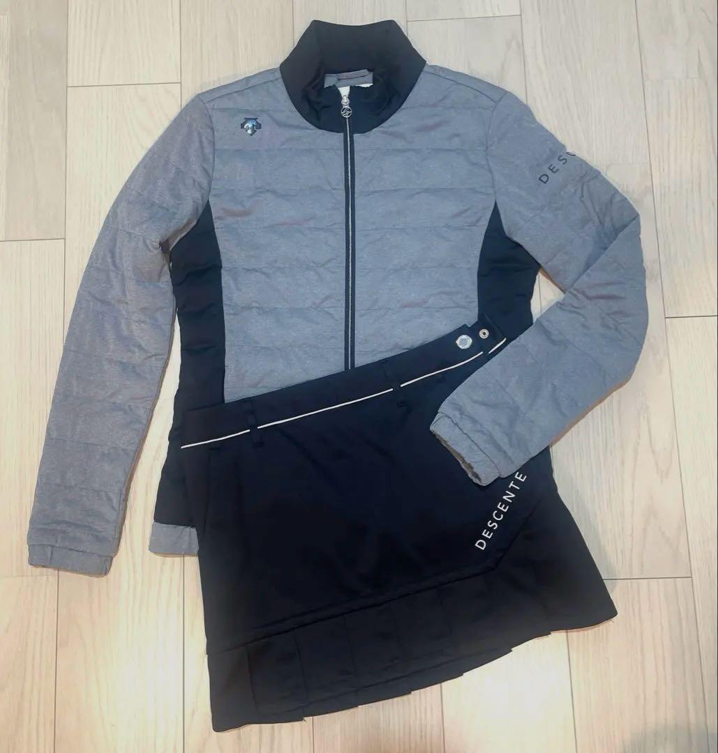 DESCENT GOLF デサントゴルフ　中綿ジャケット　グレー L