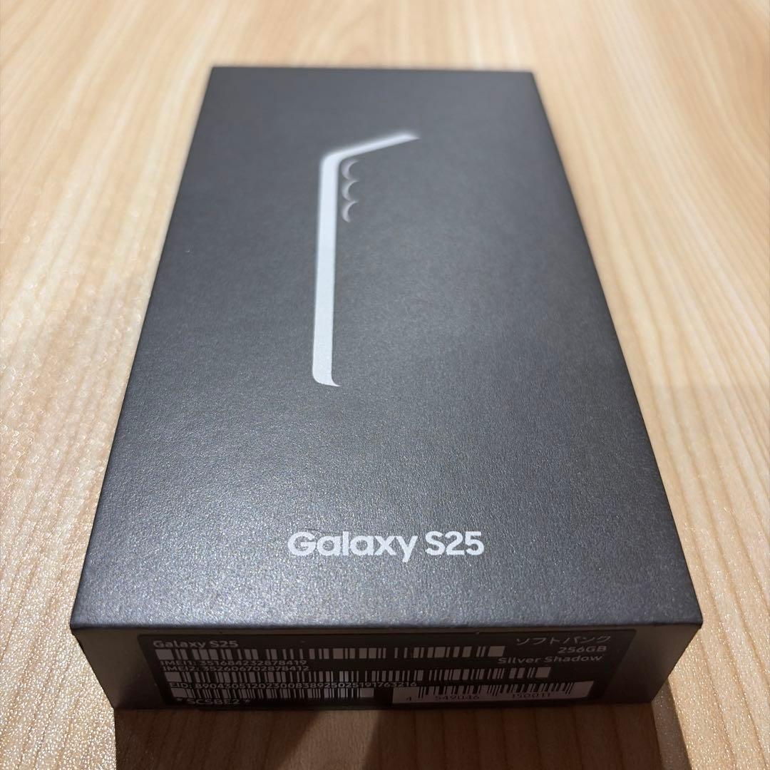 Galaxy S25 256GB シルバーシャドウ