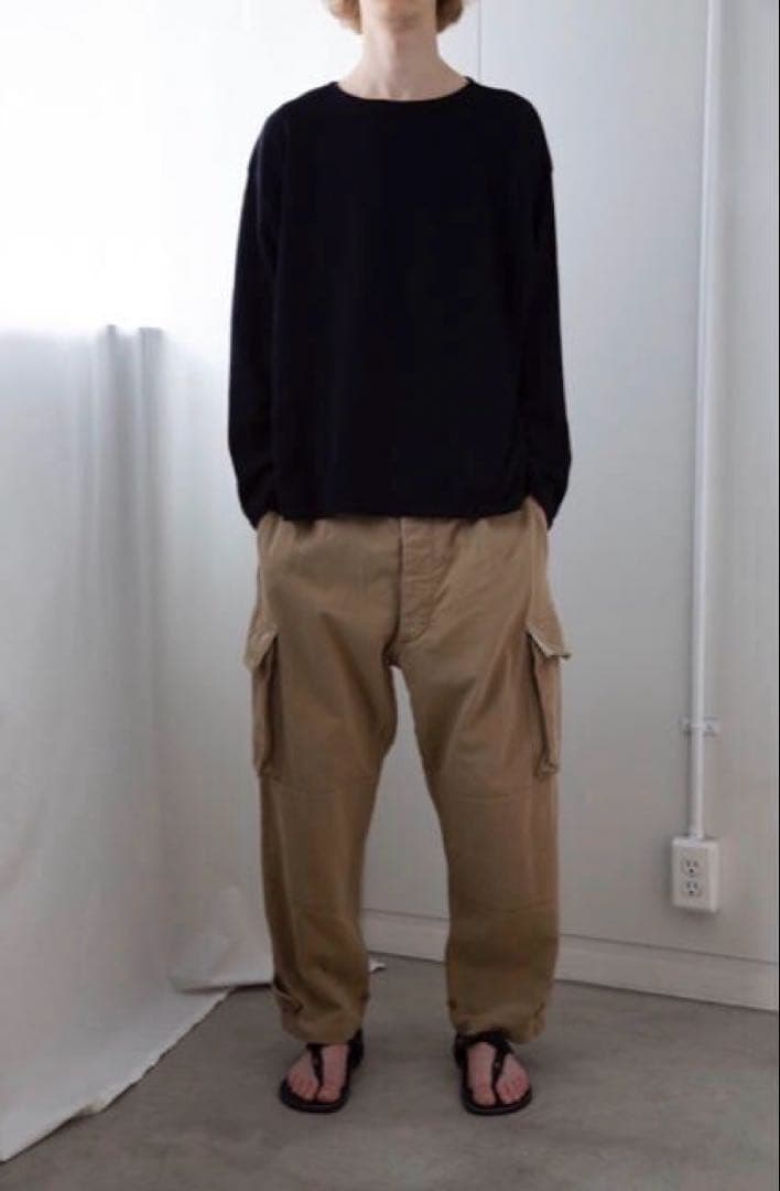 comoli 20ss コットンツイル6pパンツ　サイズ1