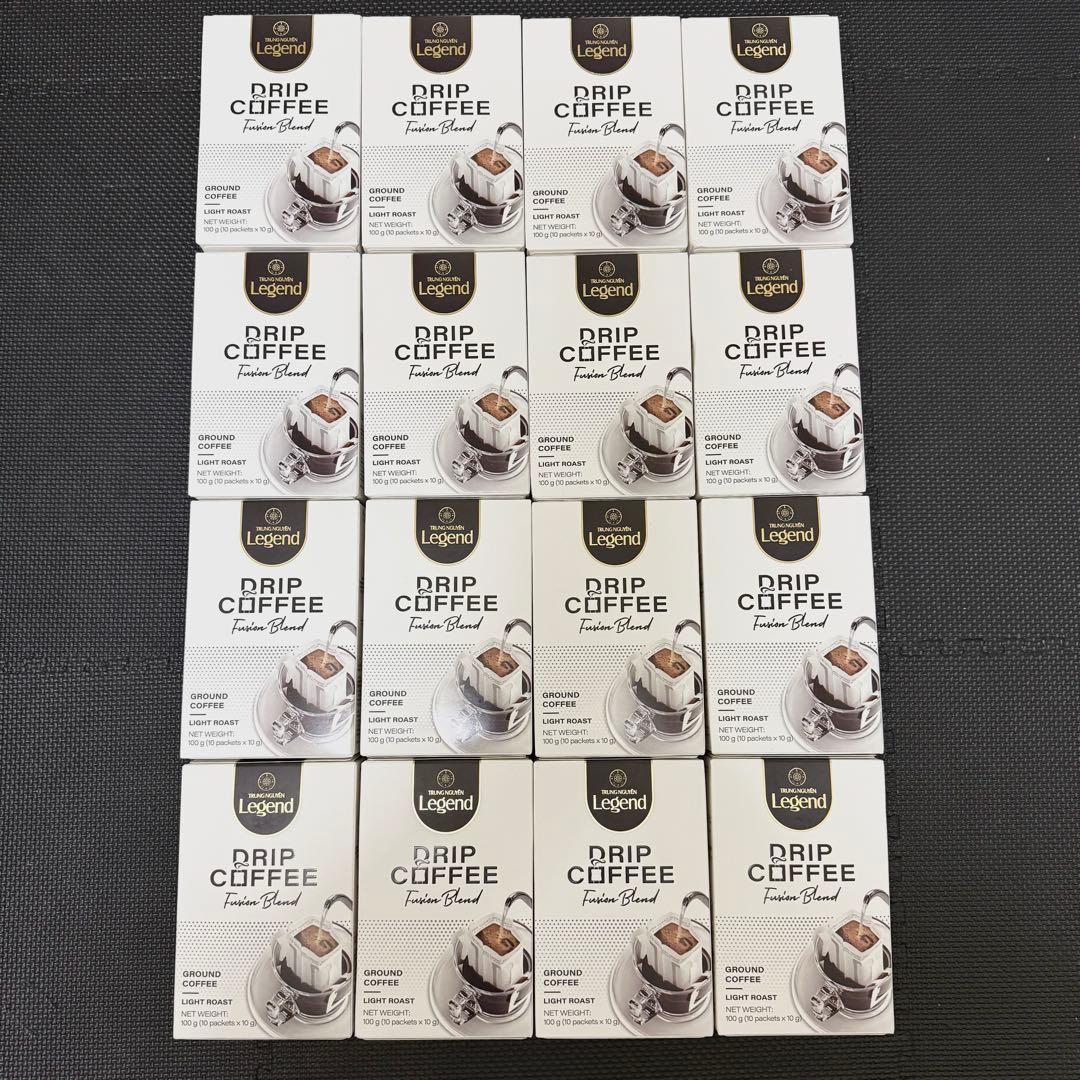 TRUNG NGUYEN Legend ドリップコーヒー 大容量セット 16箱
