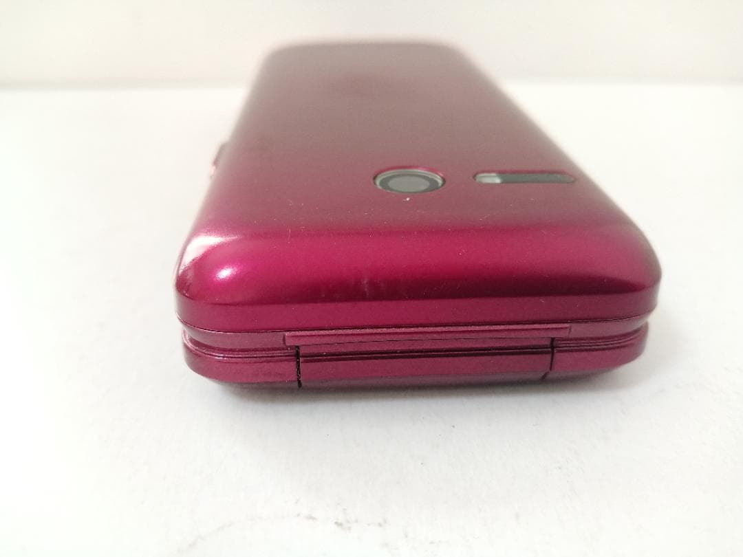 ☆ au かんたんケータイ ライト KYF43 ワインレッド