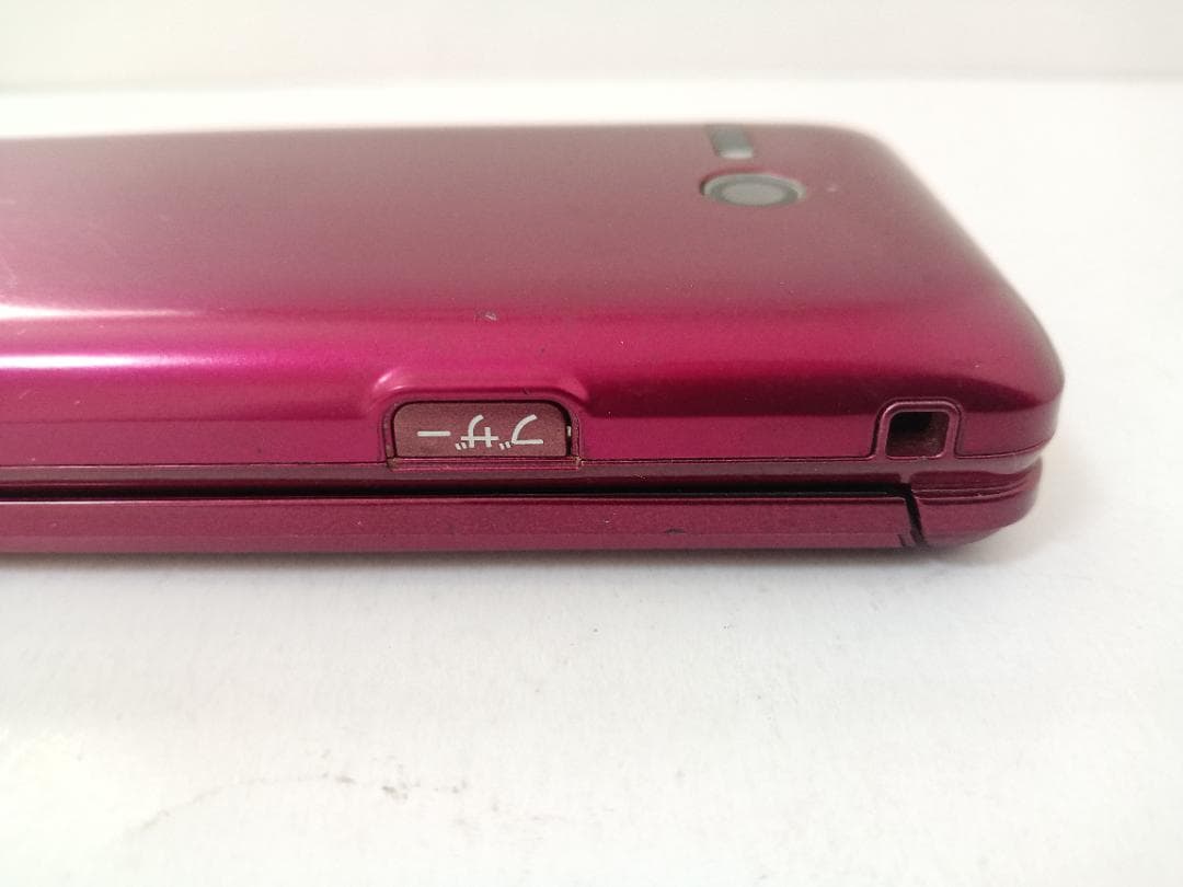 ☆ au かんたんケータイ ライト KYF43 ワインレッド