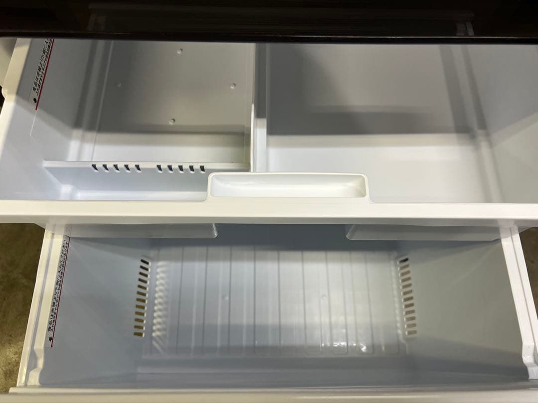 【一部部品交換品済】三菱3ドア冷蔵庫365L 2020年製MR-CX37F-BR