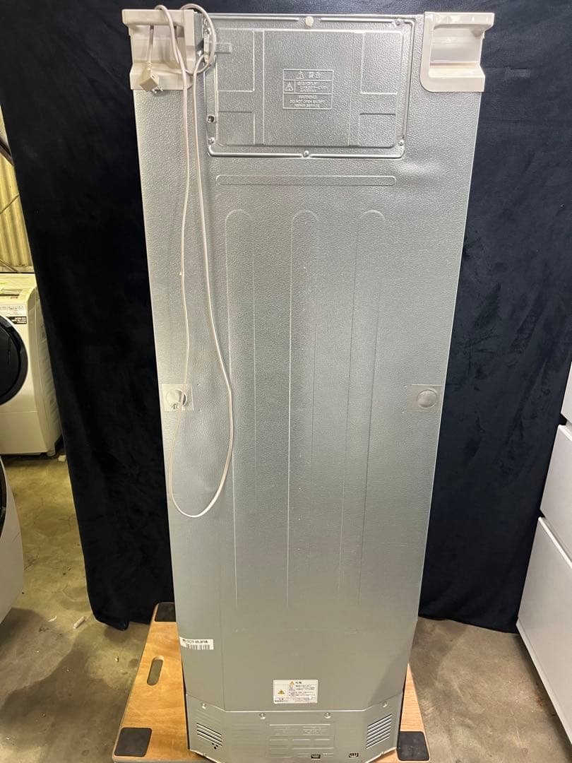 【一部部品交換品済】三菱3ドア冷蔵庫365L 2020年製MR-CX37F-BR