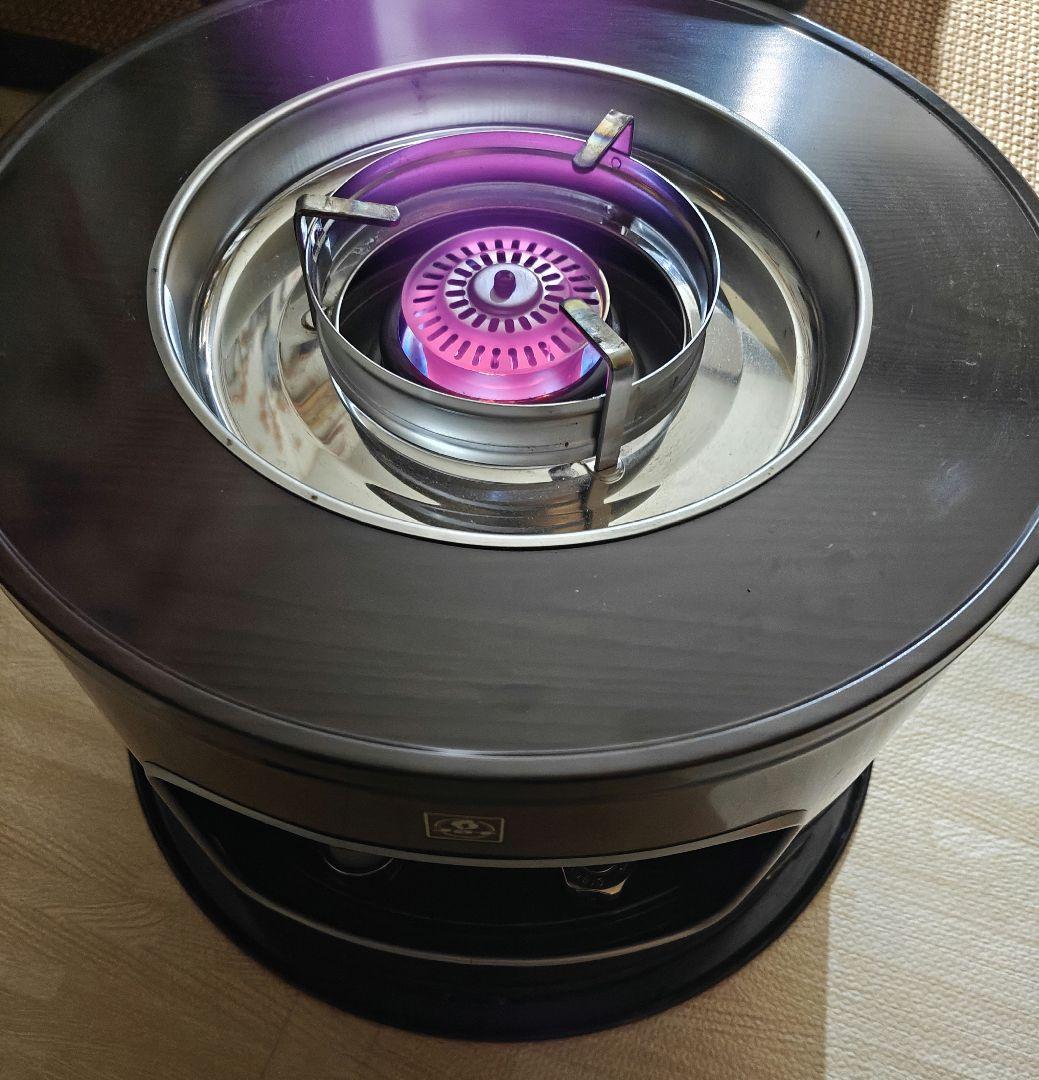 コロナ 2024年製【美品】石油こんろ サロンヒーター 使用期間短い 煮炊き