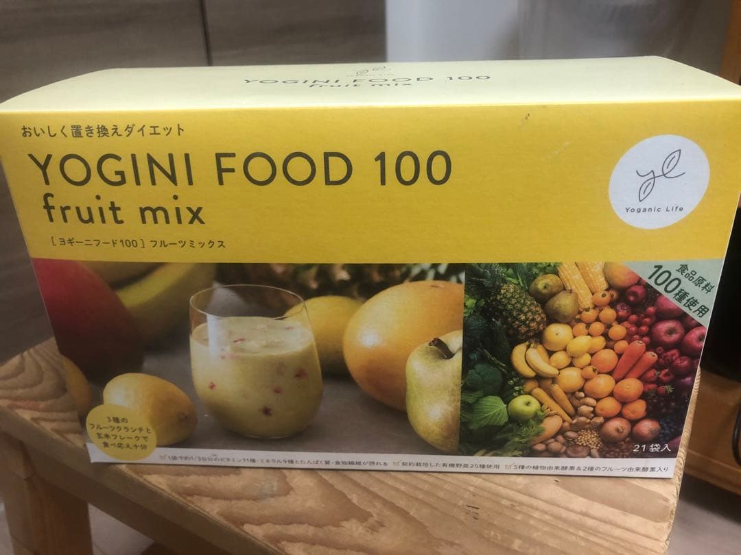 《在庫数1》LAVA YOGINI FOOD 100 fruit mix 44g