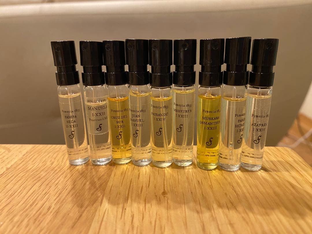 ぺ*ん様 フエギア　サンプルボトル　9本セット