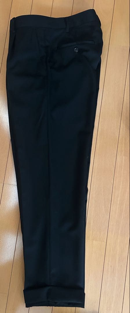 ワコマリアWACKOMARIAブラック スラックス　GUILTY PARTIES