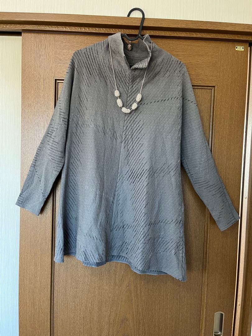 ヨーガンレール　グレー柄　チュニック