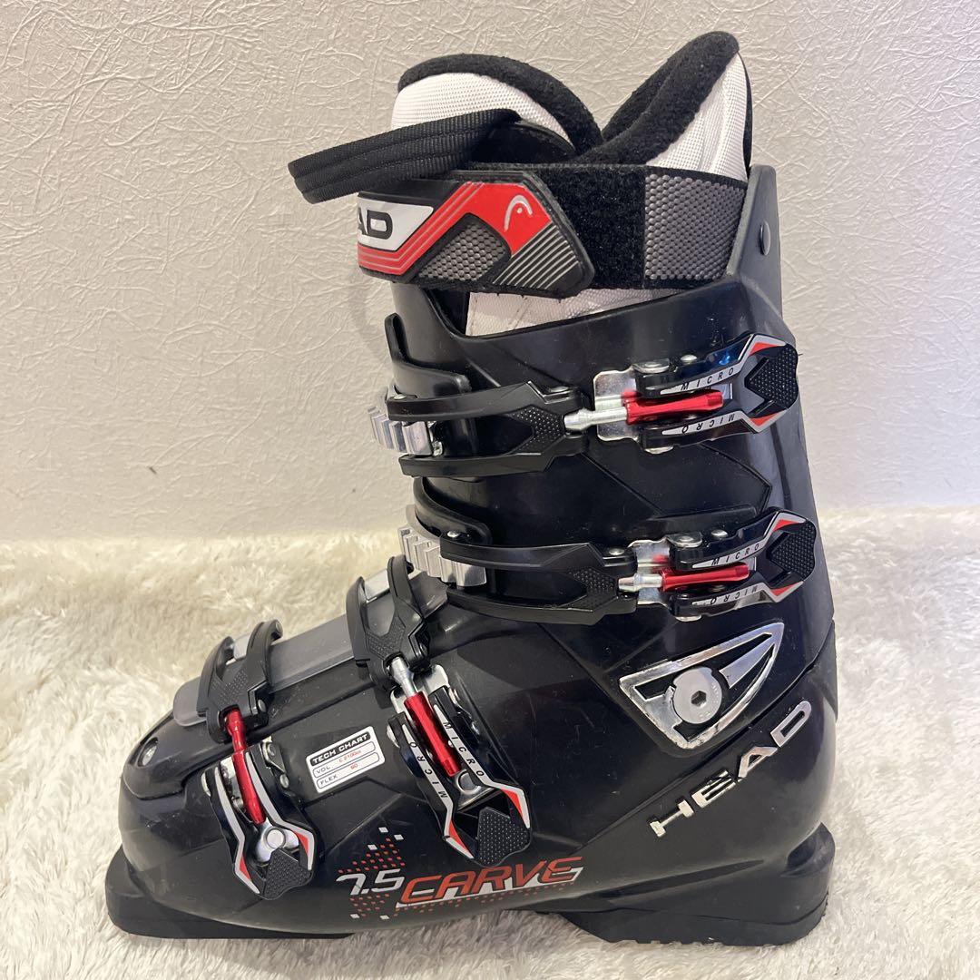 HEAD スキーブーツ CARVE 7.5 25.0 25.5