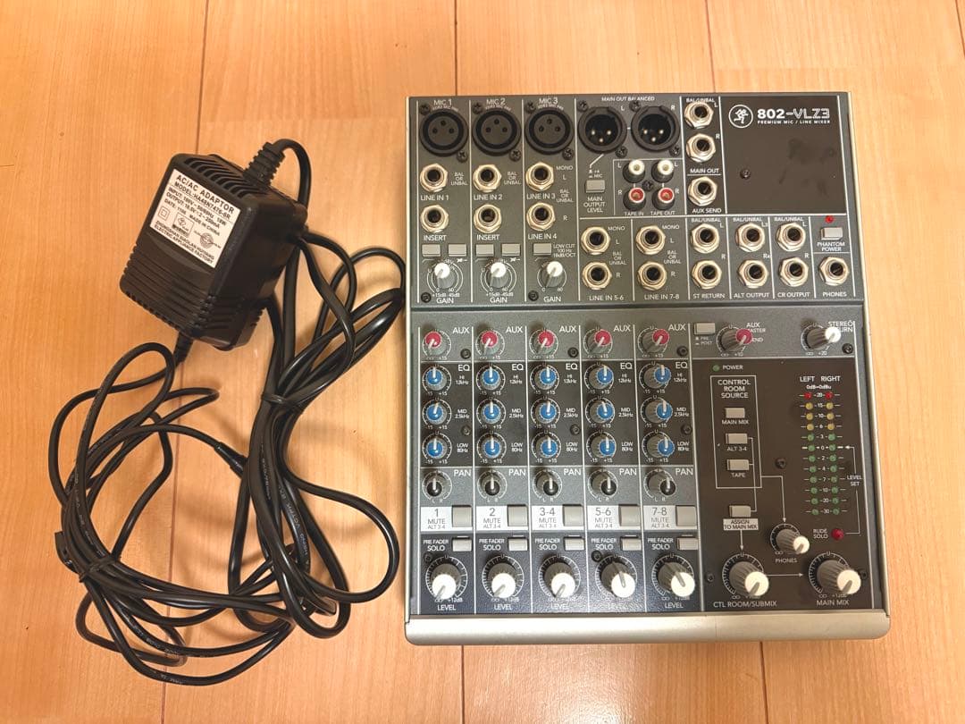 MACKIE 802-VLZ3 アナログミキサー 8チャンネル