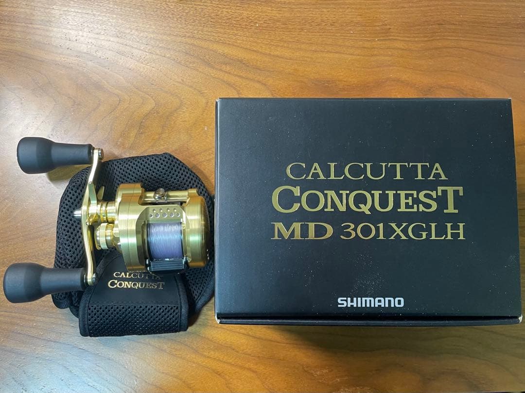 シマノ　23カルカッタコンクエストMD 301 XG 左巻き