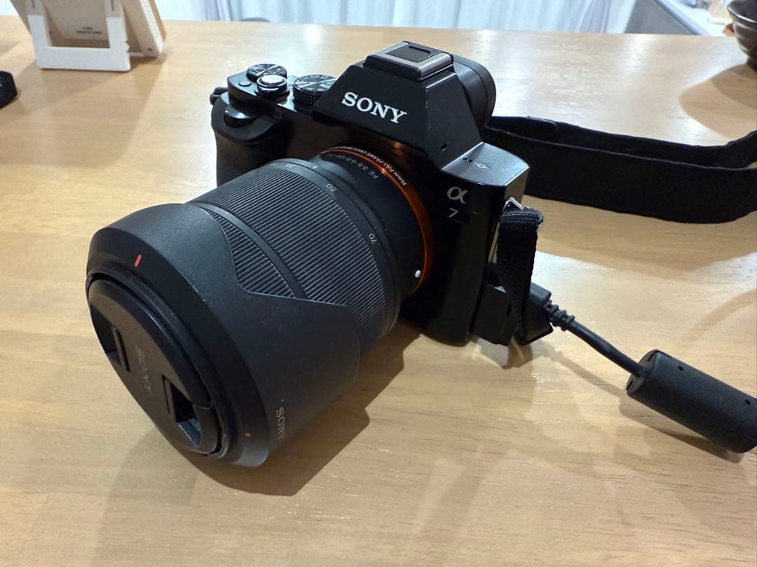 SONY α7 ミラーレスカメラ レンズ付き