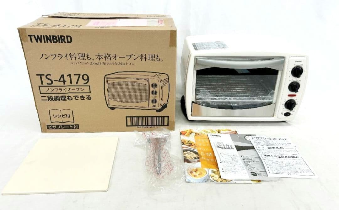 未使用品TWINBIRD ノンフライオーブンTS-4179 2021年製