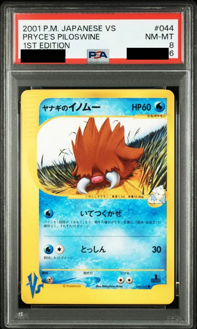 ヤナギのイノムー カードe PSA