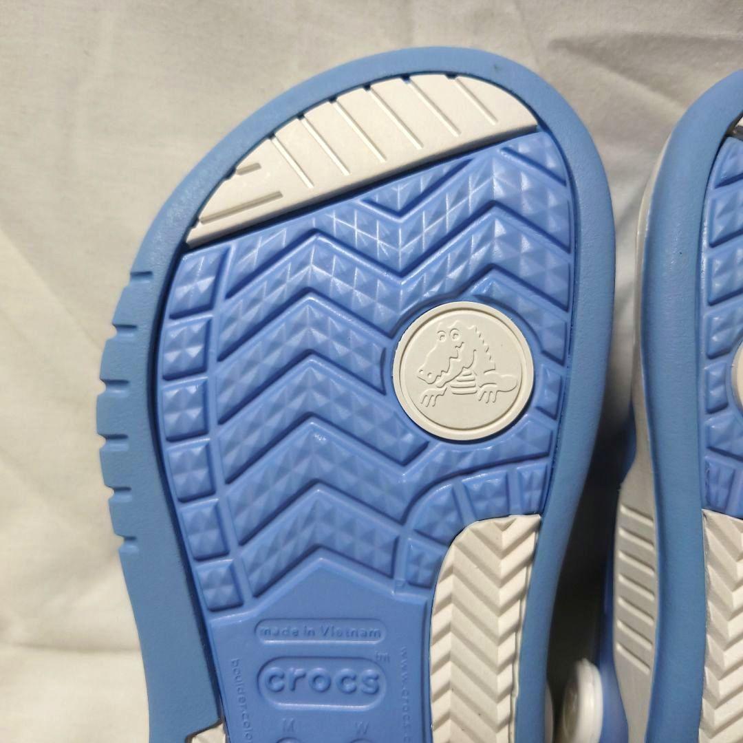 CROCSフロントコートМ８(26cm)ライトブルー未使用に近い