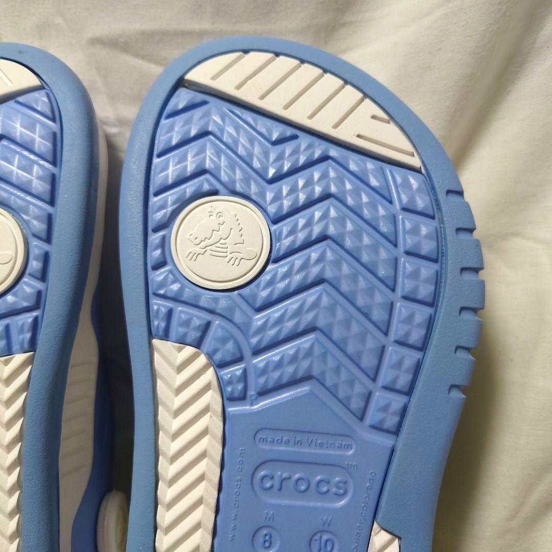 CROCSフロントコートМ８(26cm)ライトブルー未使用に近い