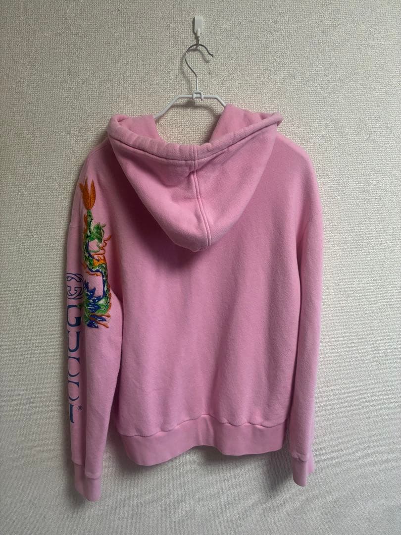 GUCCI ピンク パーカー