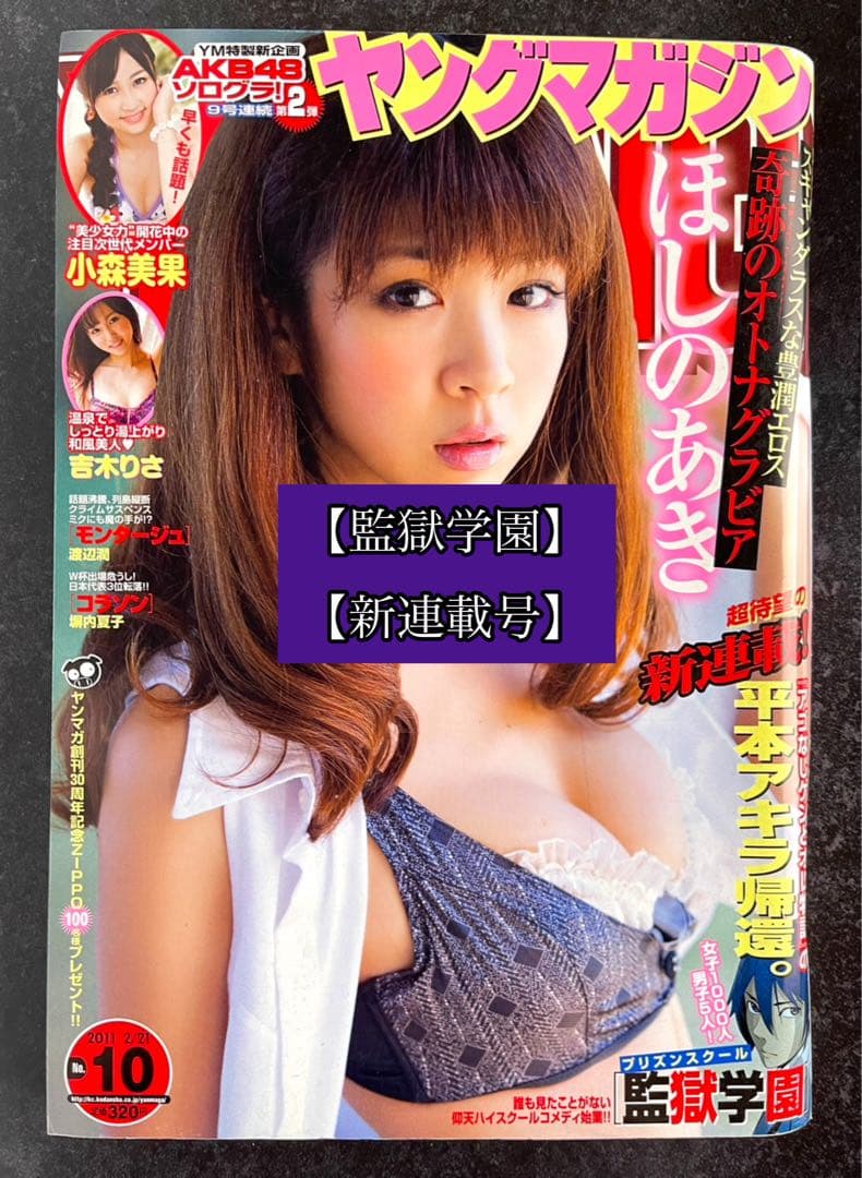 ●週刊ヤングマガジン 2011年 No.10 ●新連載 監獄学園 平本アキラ