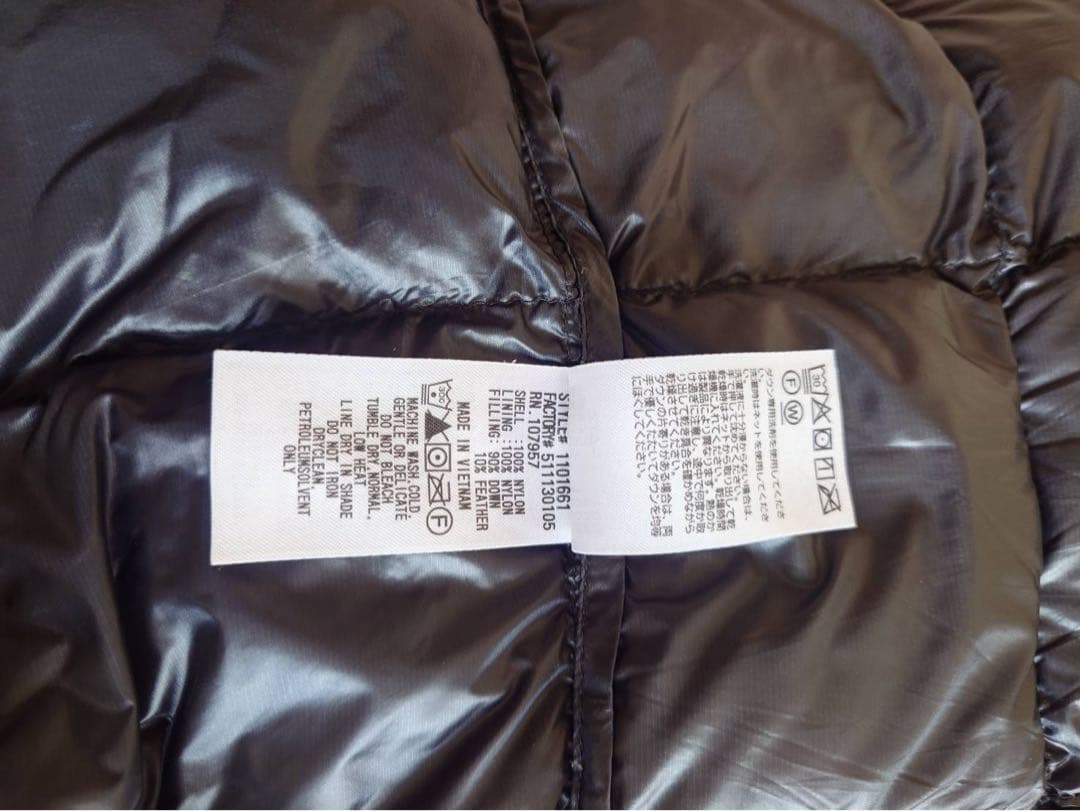 mont-bell スペリオダウン　ブラック　L