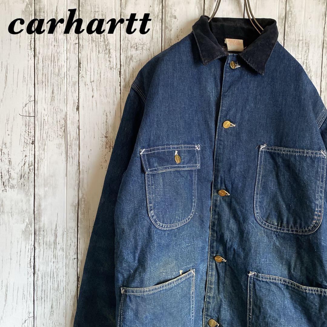 【TakTok-go 】カーハートデニムミシガンチョアコート8LCT 38