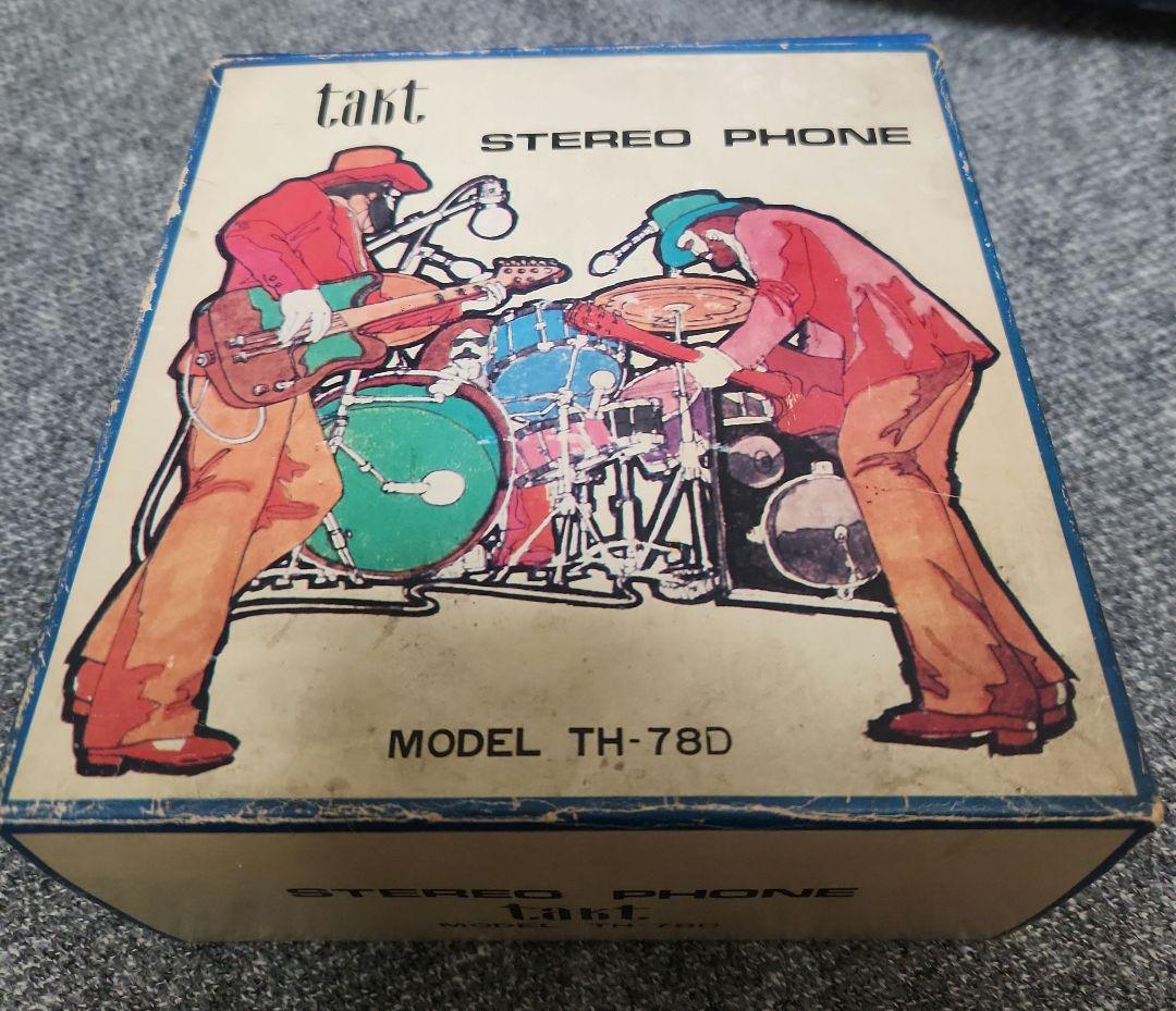 ヘッドホン stereophone takt Model TH-78D