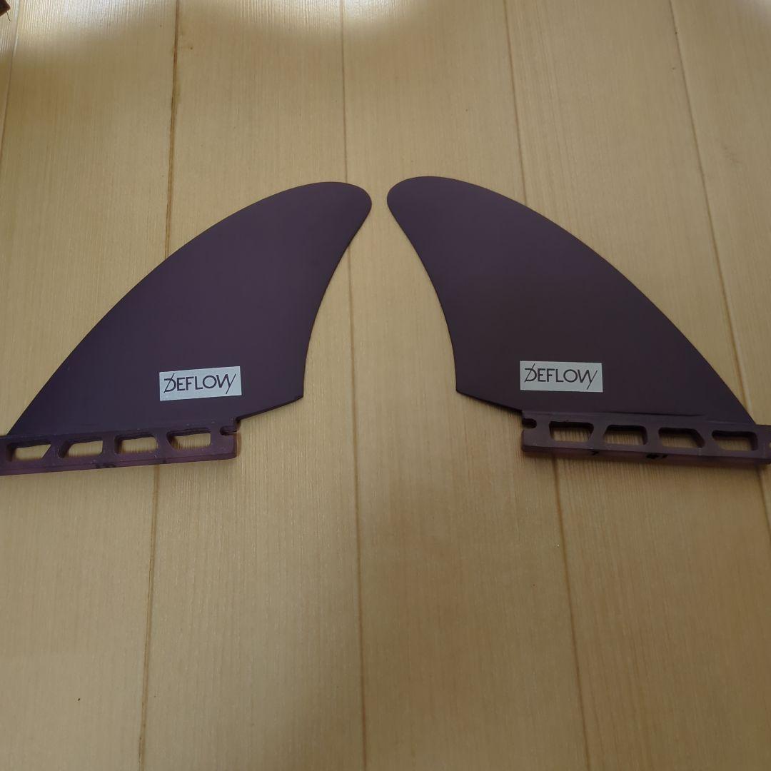 DEFLOW 紫 ツインフィン