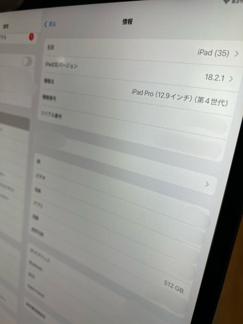 iPad Pro本体13インチ 512GB【箱つき】