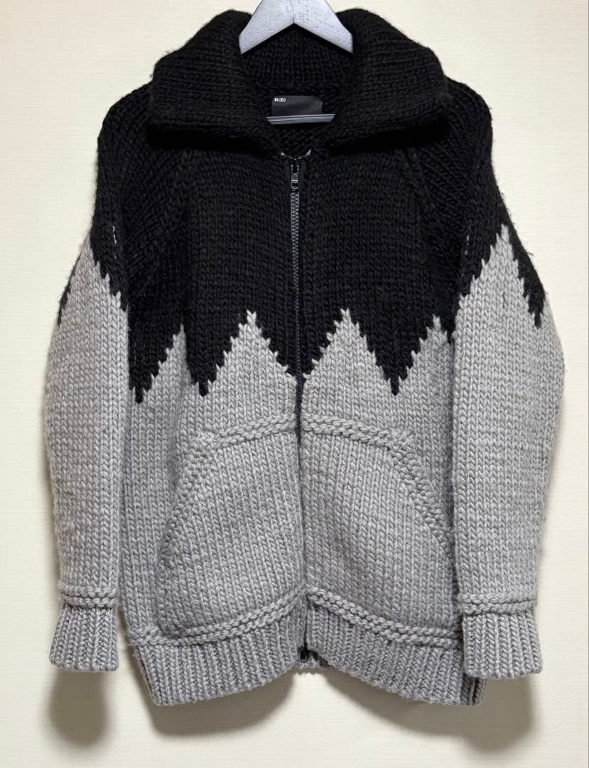 ナンバーナイン　カウチン　ニット　セーター　カーディガン　サイズ２