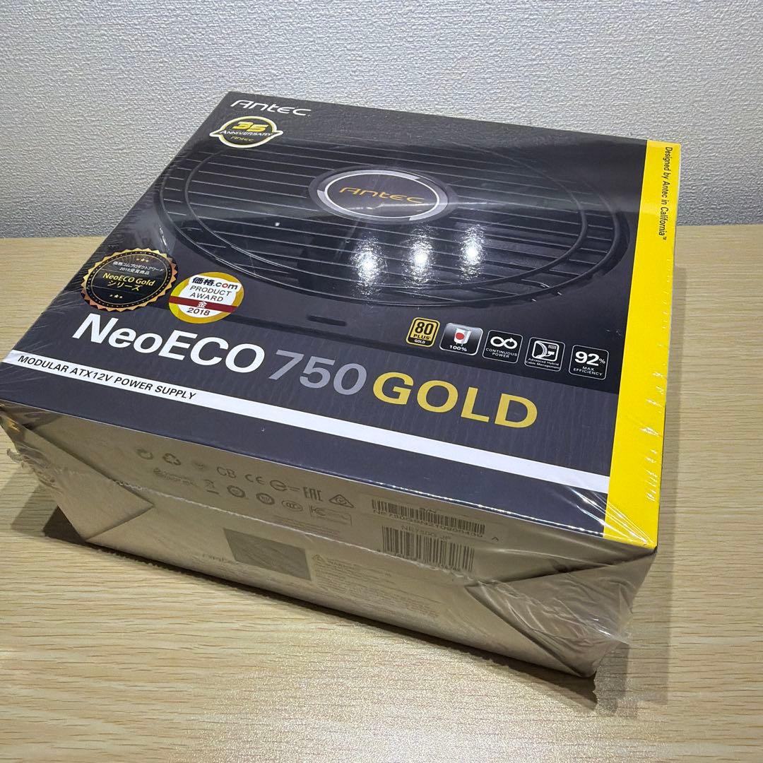 Antec NeoECO 750 GOLD 電源ユニット