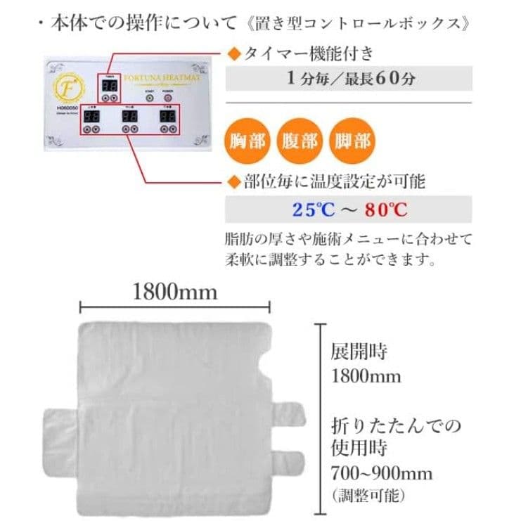 ◼️美品◼️遠赤外線 ヒートマット カーボンファイバー 取扱説明書付