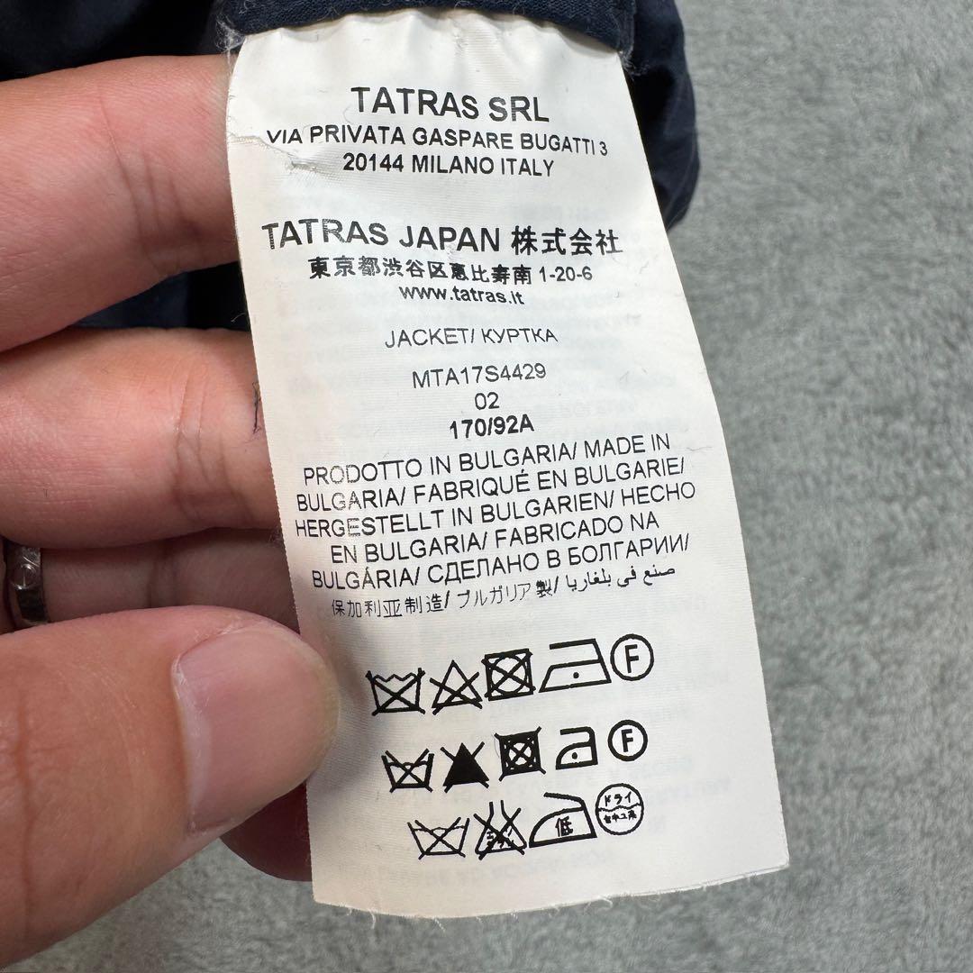 タトラス　M65　アウター　薄手ジャケット　ネイビー　02 MTA17S4429