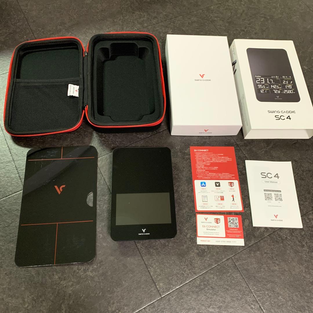 スイングキャディSC4 swing caddie 弾道測定器 別売収納ケース付き