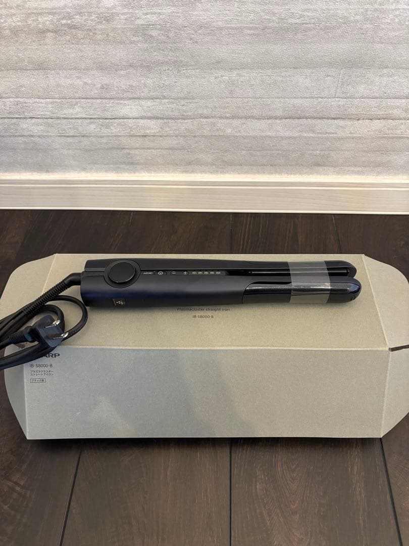 SHARP IB-S8000-Bプラズマクラスターストレートアイロン
