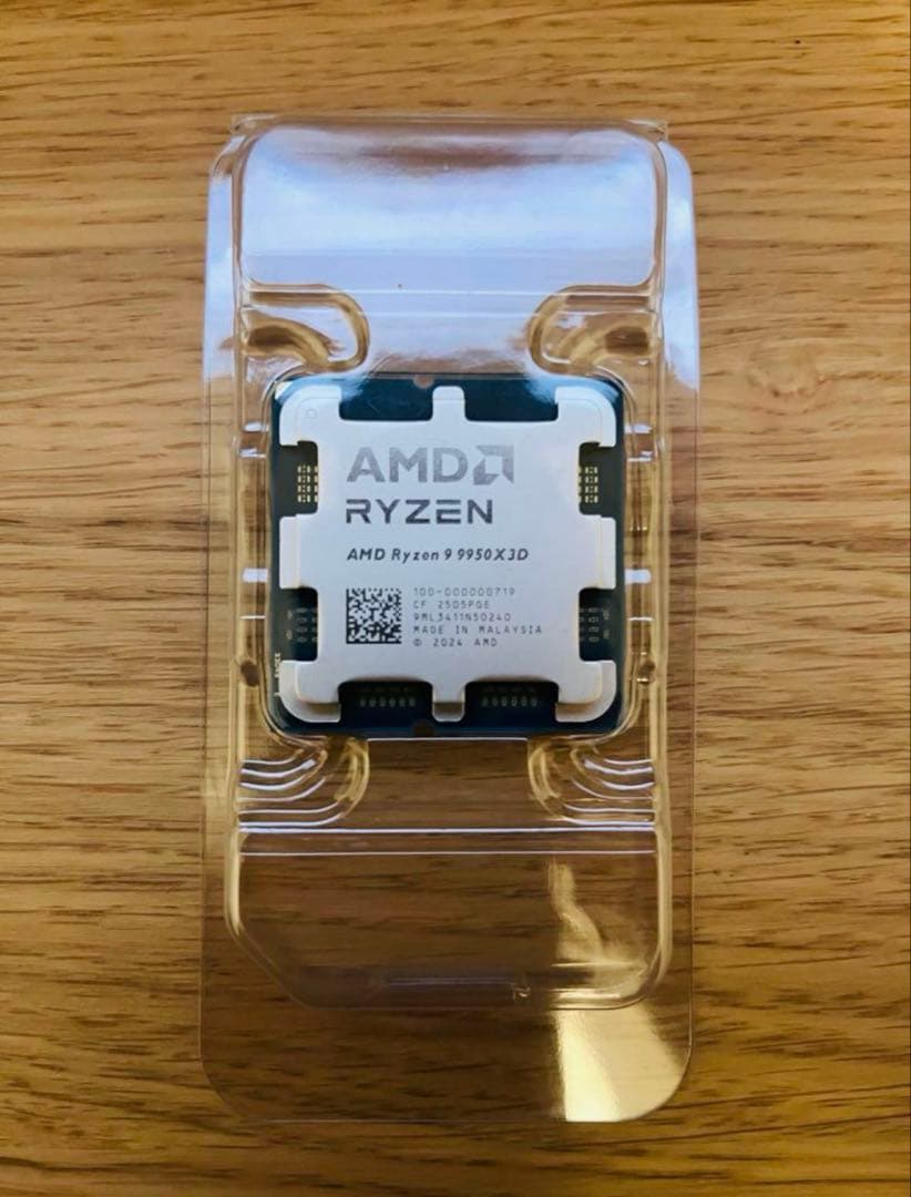新品　AMD Ryzen 9 9950X3D 動作保証