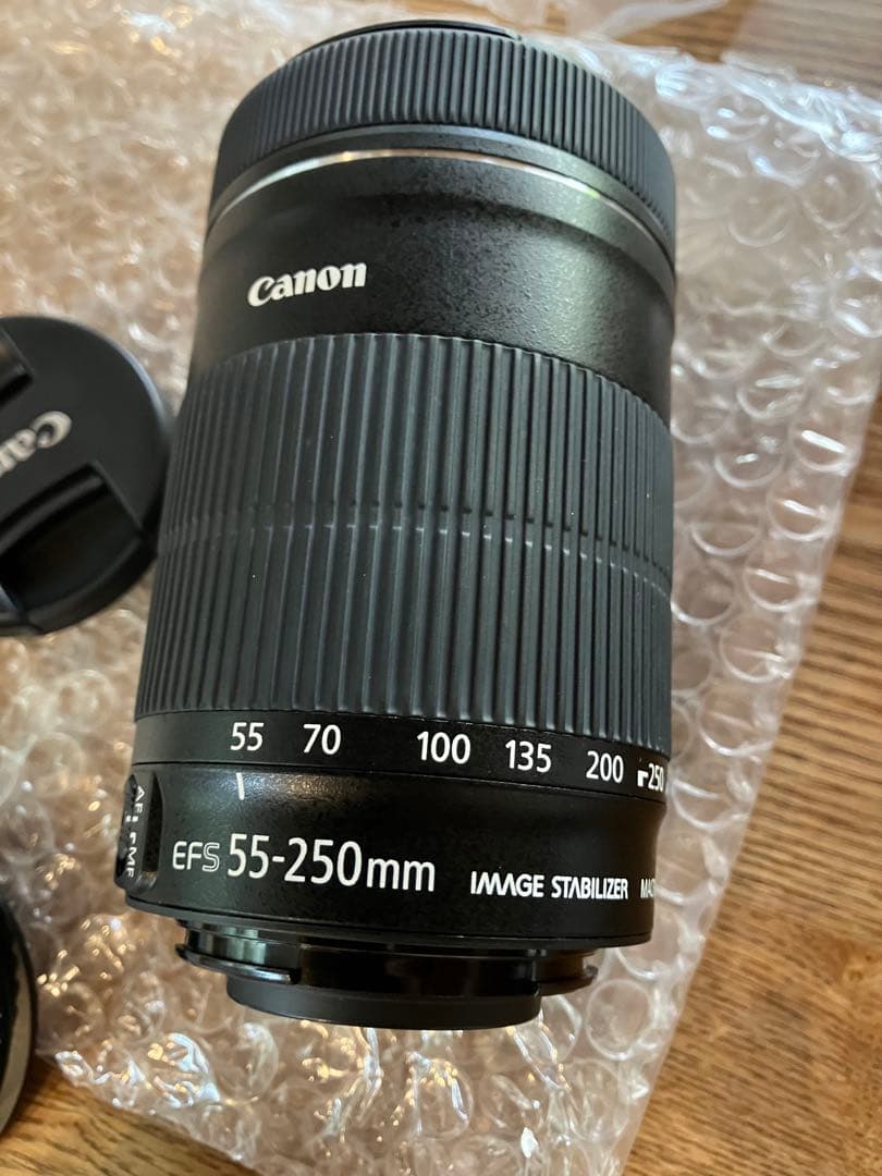 Canon 55-250mm レンズ