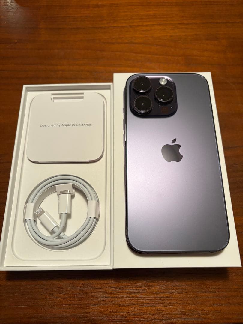 n*7様 iPhone 14 Pro ディープパープル　SIMフリー 256GB