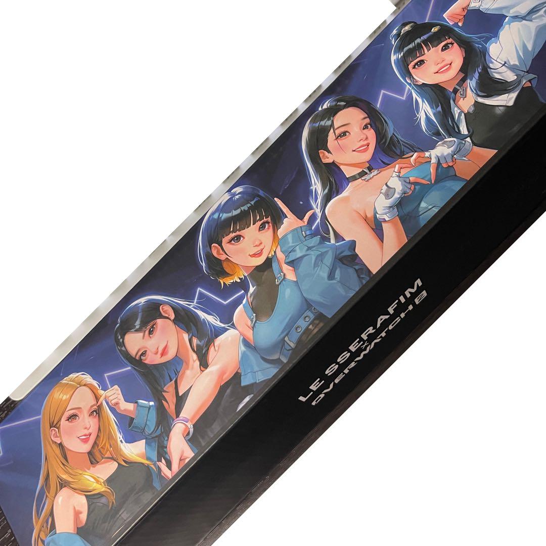 【新品】LESSERAFIM × OVERWATCH 2 コラボ マウスパッド